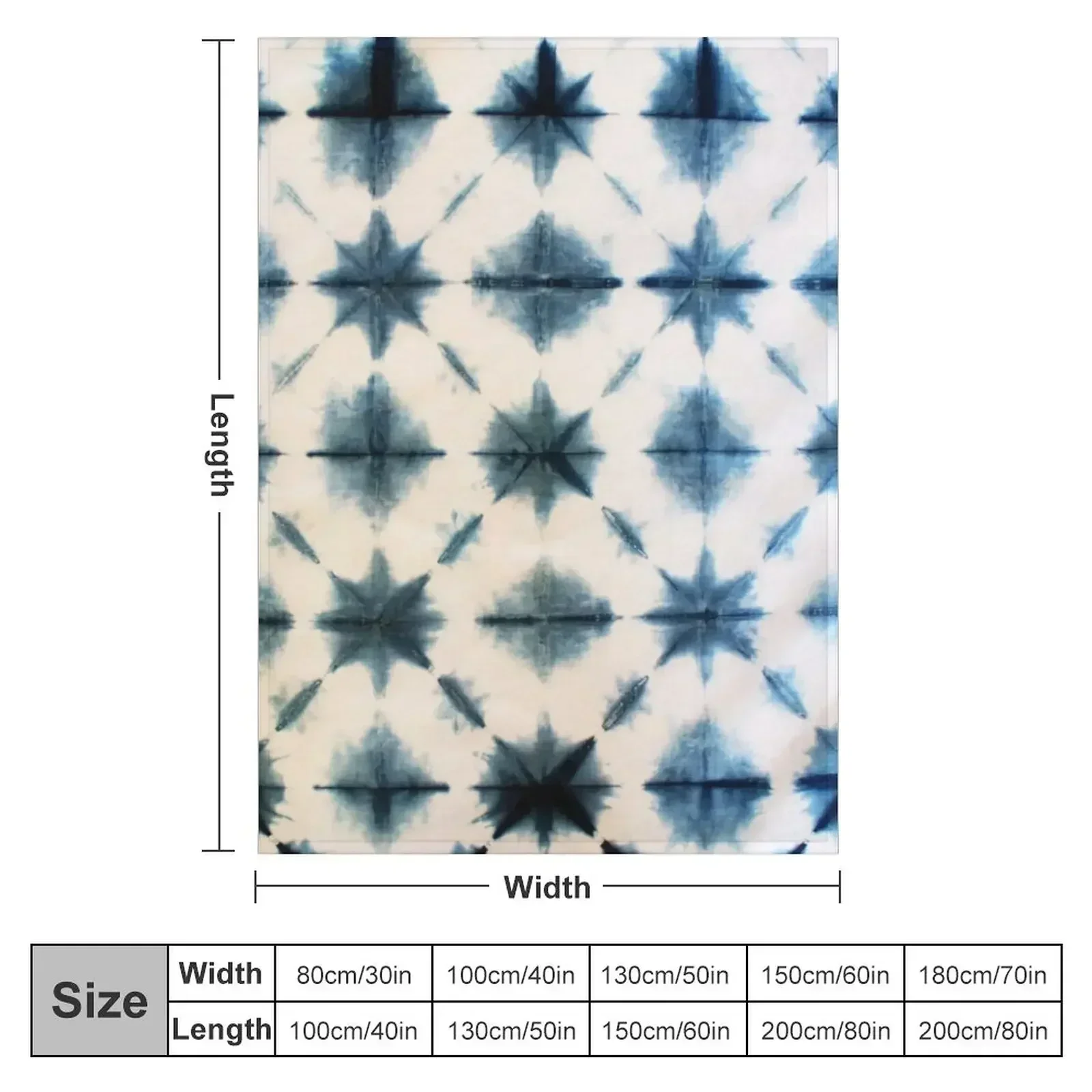 Shibori Tie Dye, Indigo Throw  - Shibori Tie Dye review and price