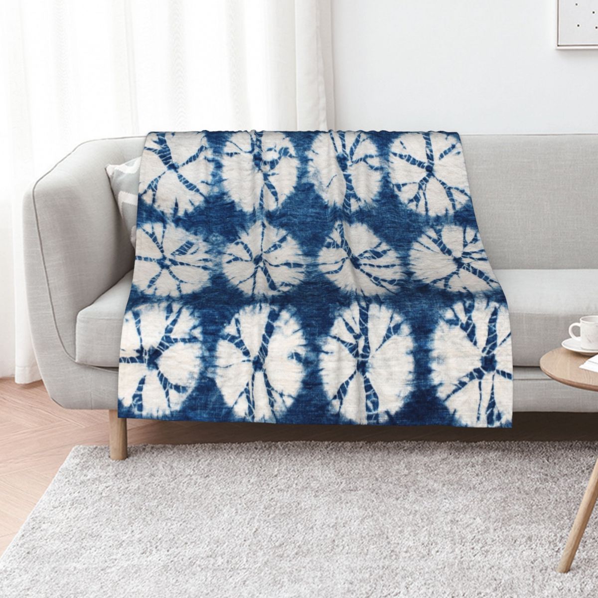Shibori Circles, Indigo, Tie D - Shibori Tie Dye review and price