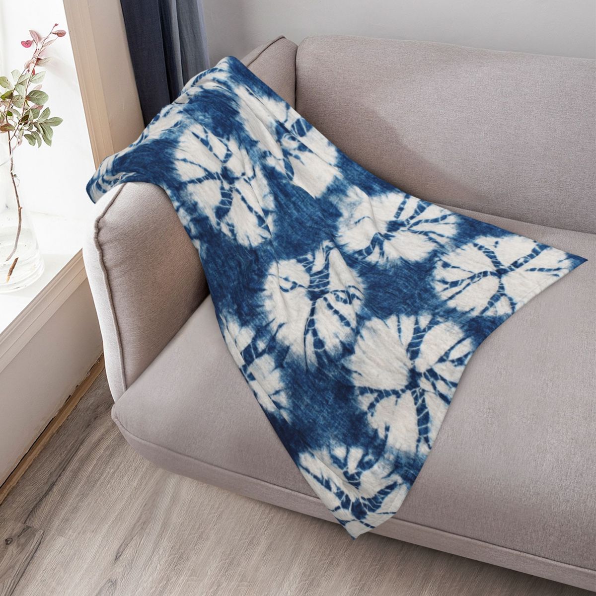 Shibori Circles, Indigo, Tie D - Shibori Tie Dye review and price