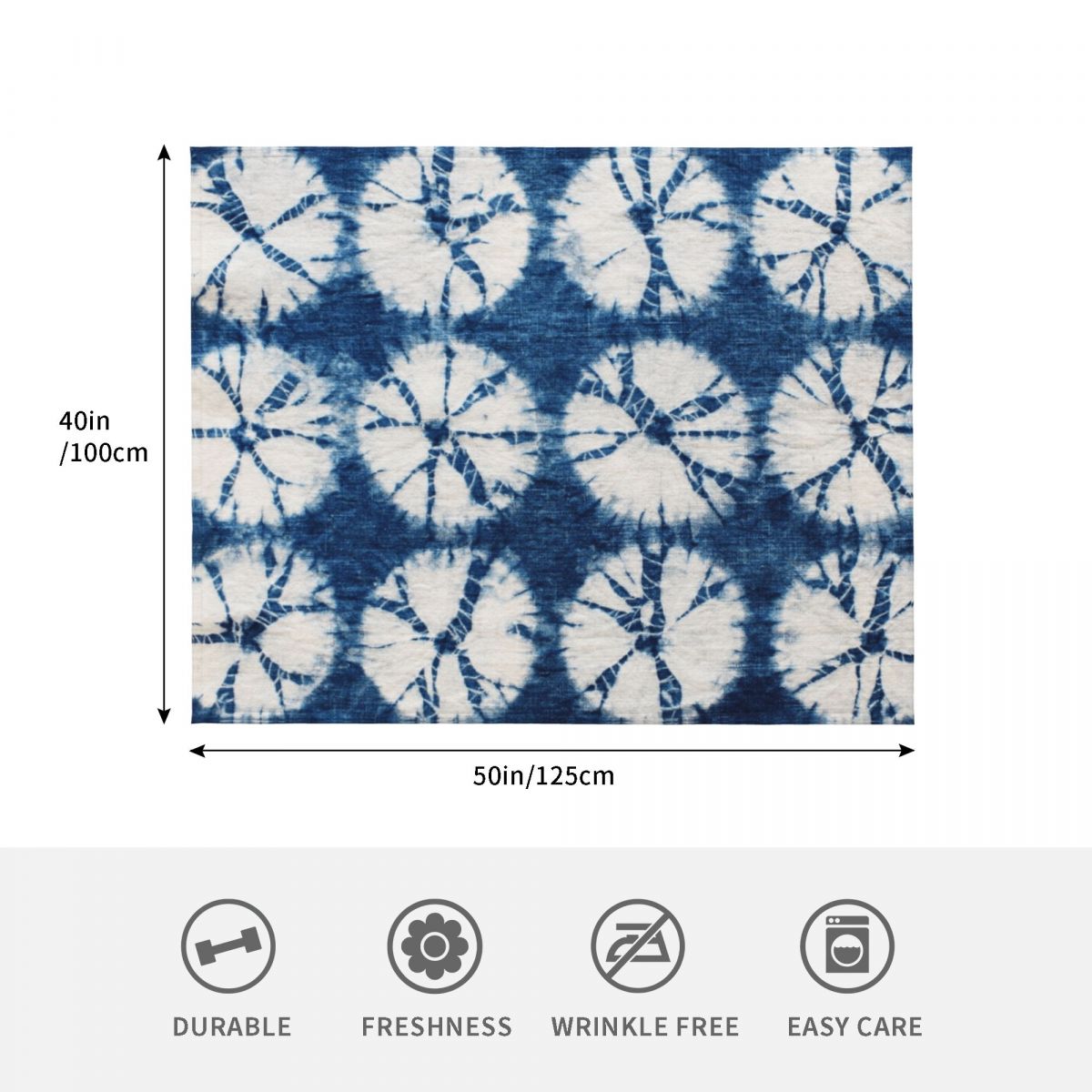 Shibori Circles, Indigo, Tie D - Shibori Tie Dye review and price
