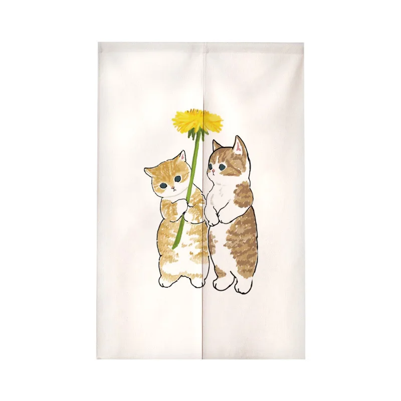 Funny Cat Japanese Door Curtai - Noren Curtain Doorway review and price