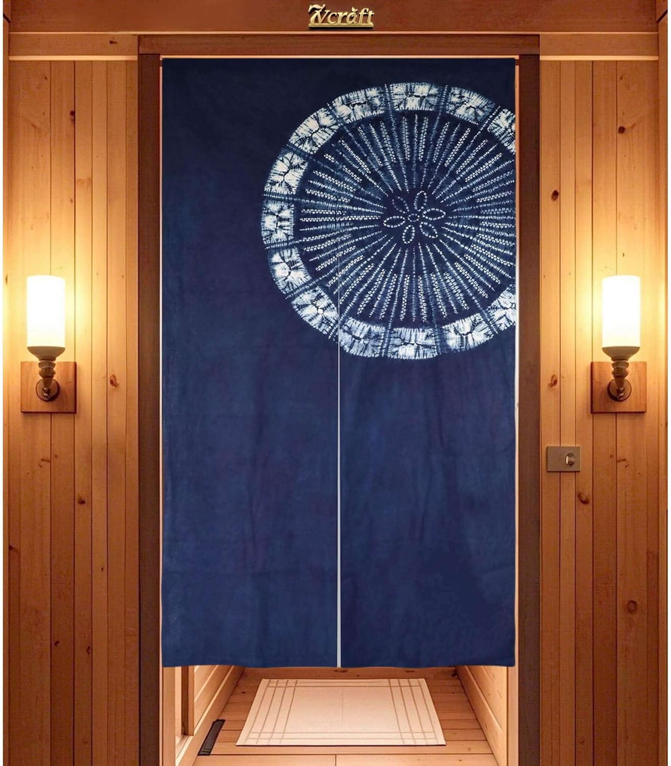 Hand Dyed Japanese  Curtain/Sh - Shibori Tie Dye review and price
