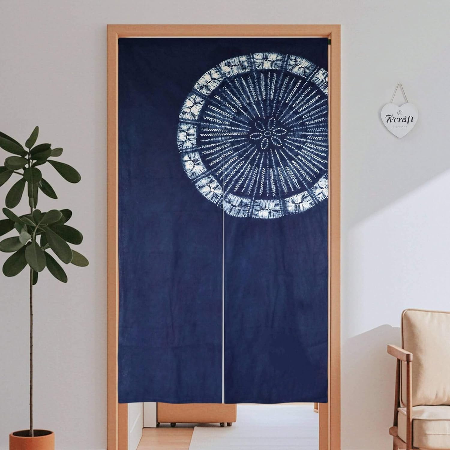 Hand Dyed Japanese  Curtain/Sh - Shibori Tie Dye review and price
