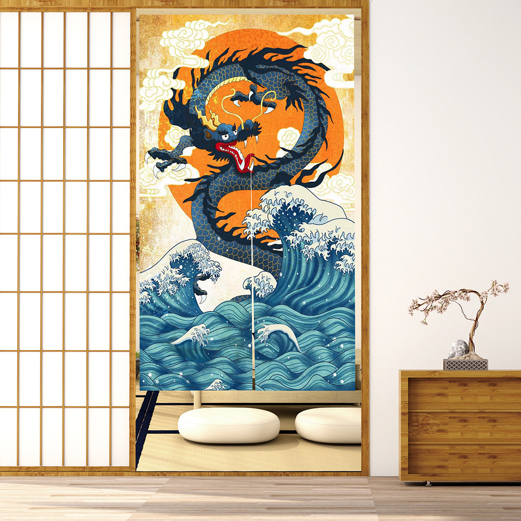 Traditional Chinese Dragon Fly - Noren Curtain Doorway review and price