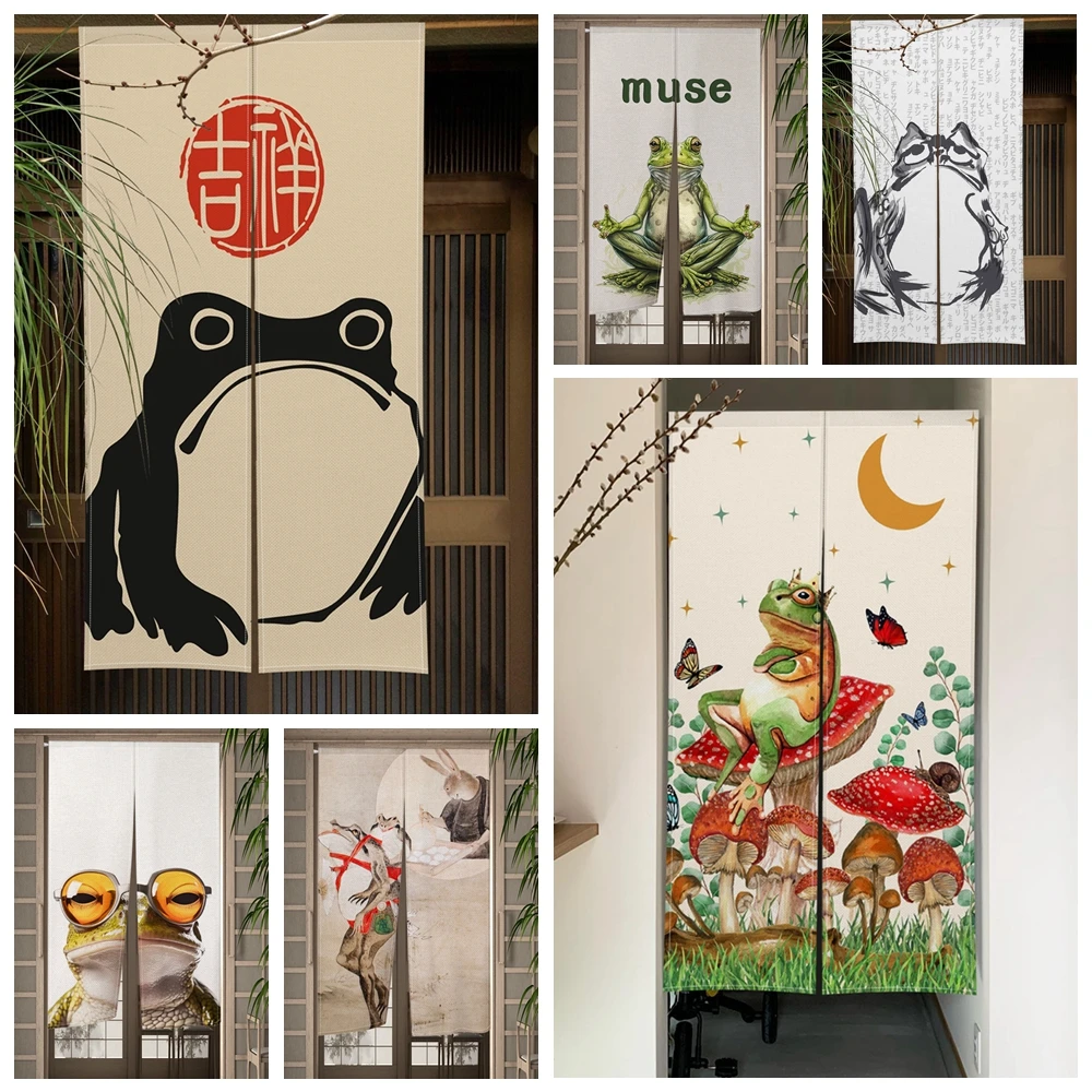 Japanese Door Curtain Frog Car - Noren Curtain Doorway review and price