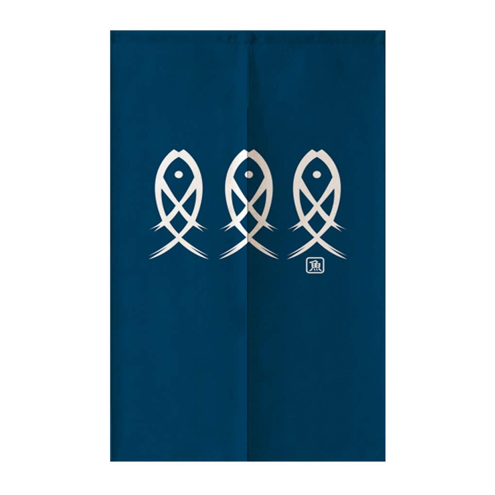 Ancient Character Fish Japanes - Noren Curtain Doorway review and price
